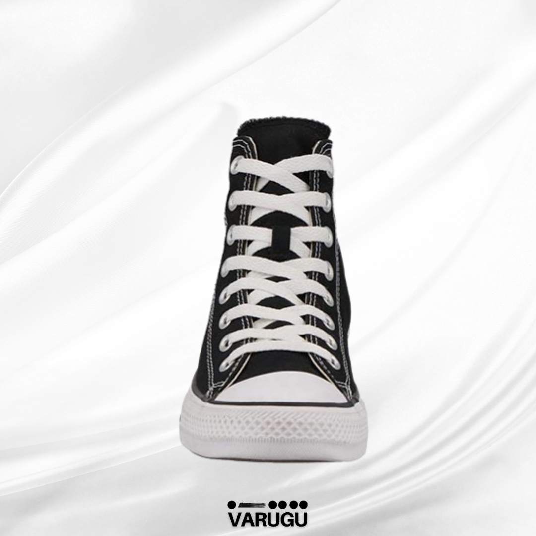 Tenis CONVERSE tipo botín negros de mujer