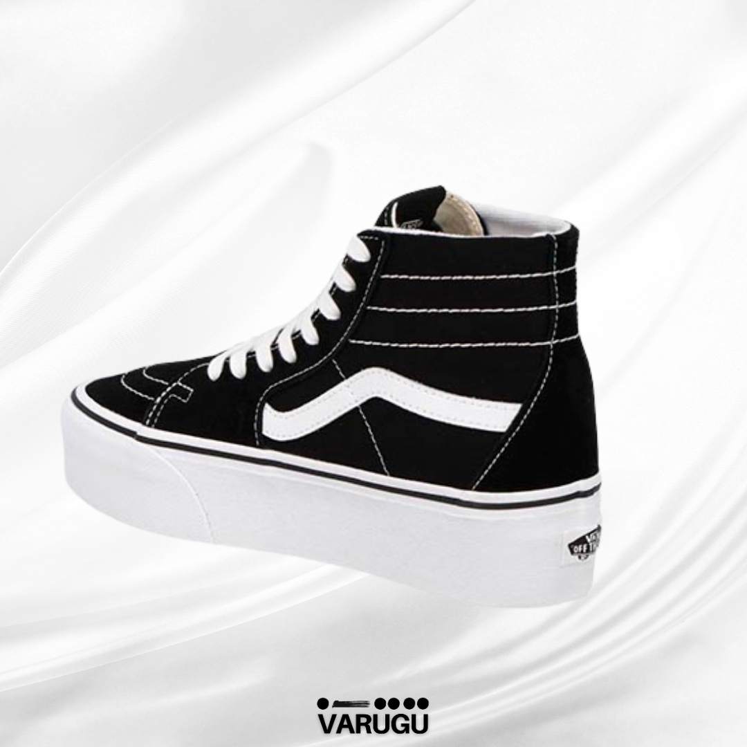 Tenis VANS tipo bota de suela alta para dama