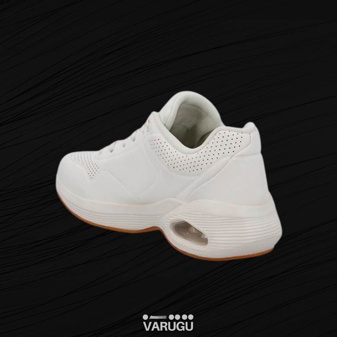 Tenis FLEXI blancos para dama suela de aire