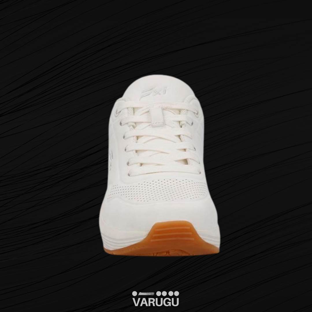 Tenis FLEXI blancos para dama suela de aire