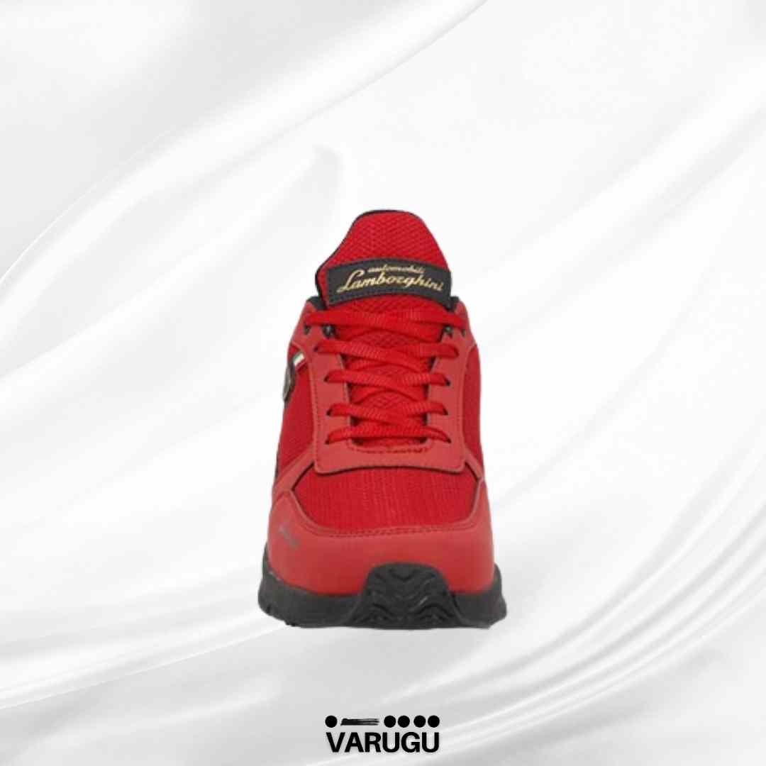 Tenis LAMBORGHINI color rojo para caballero