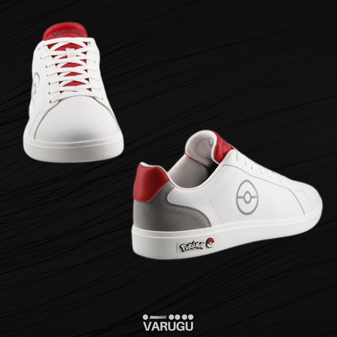 Tenis POKEMON originales color blanco para hombre
