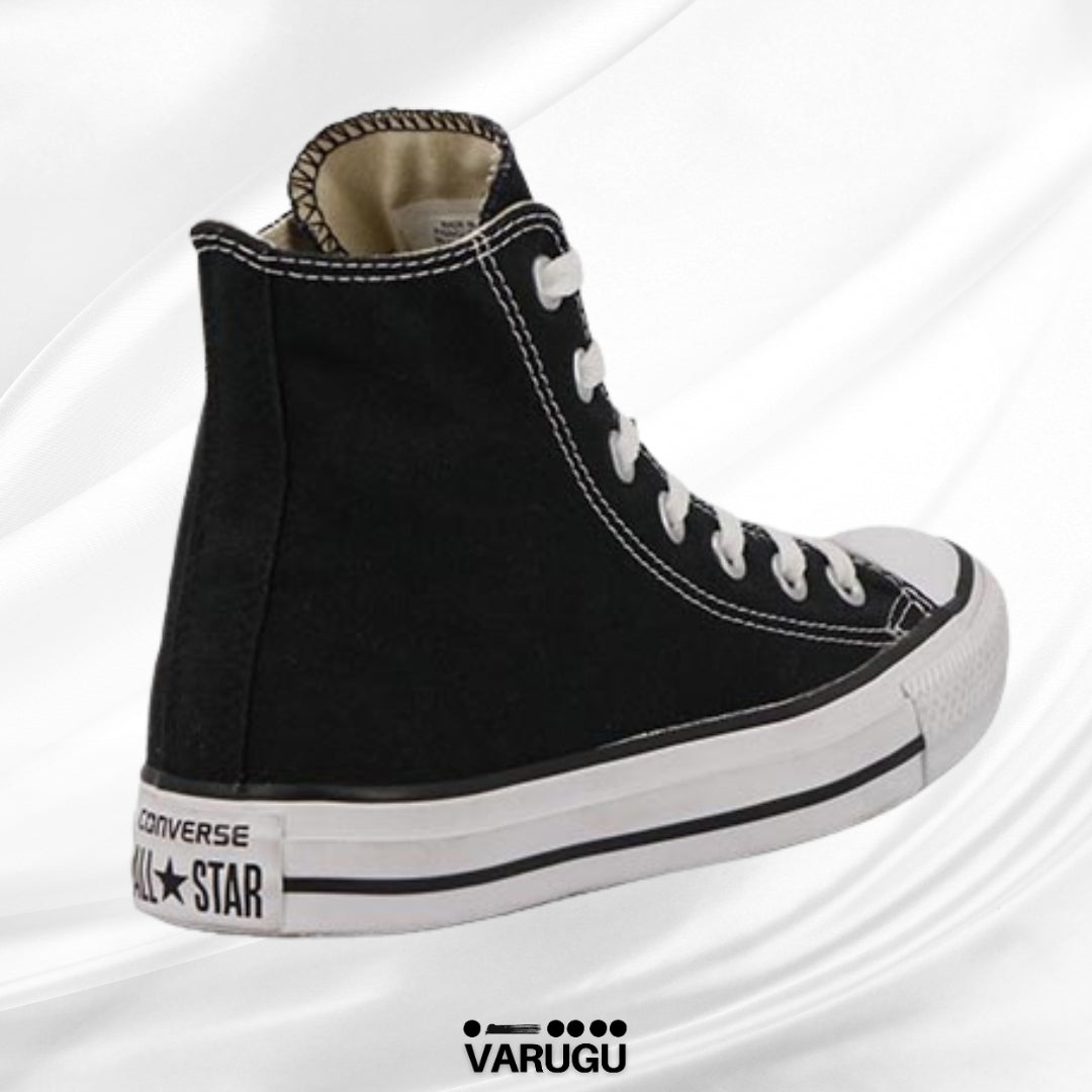 Tenis CONVERSE tipo botín negros de mujer