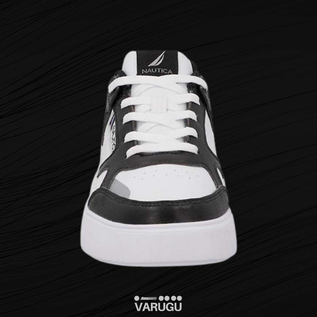 Tenis NAÚTICA blanco con negro de mujer