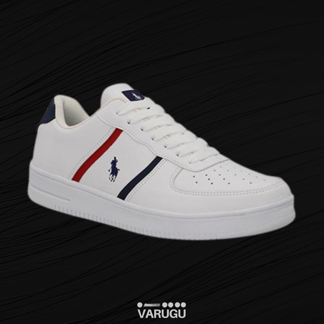 Tenis POLO HPC blancos para hombre