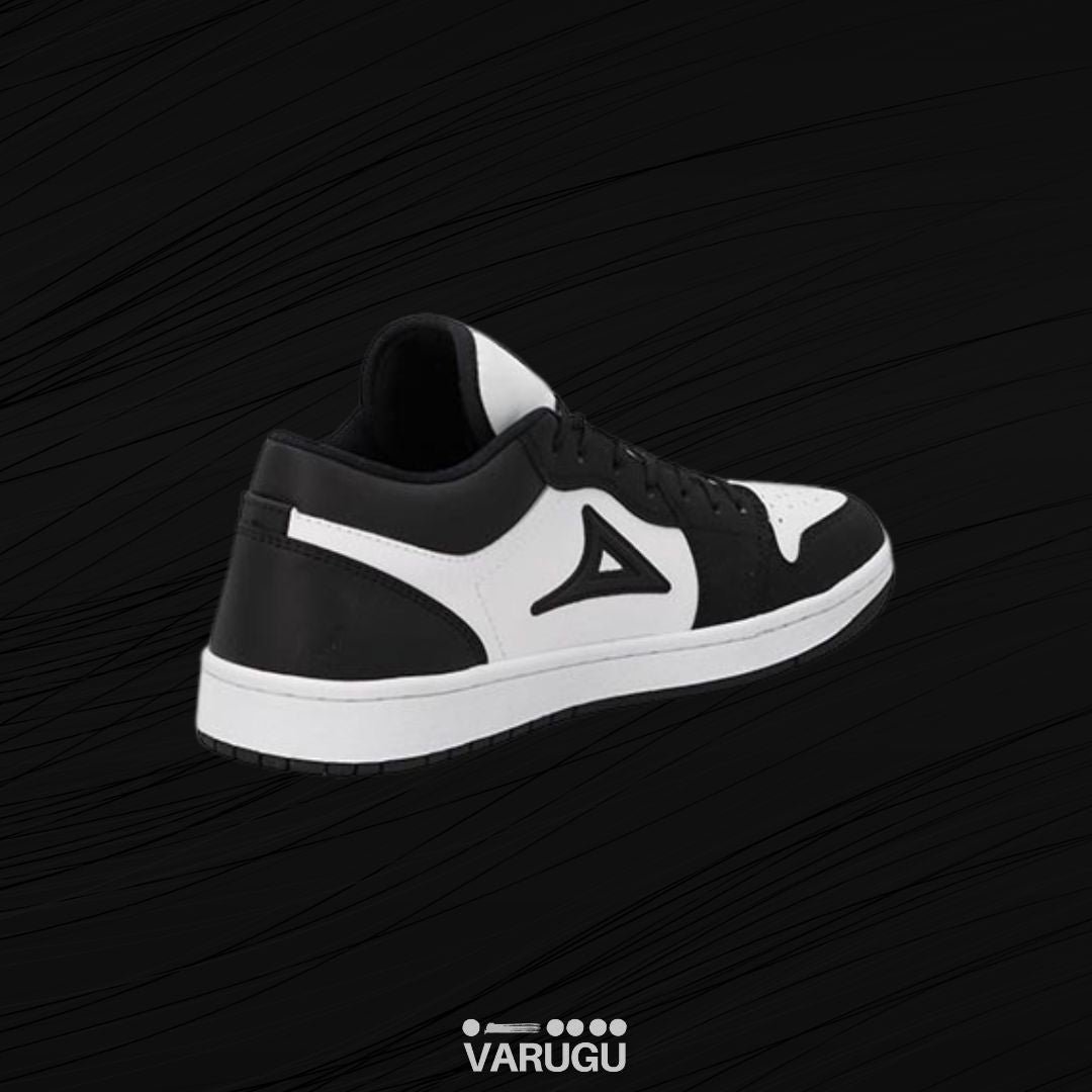 Tenis PIRMA negros con blanco para caballero