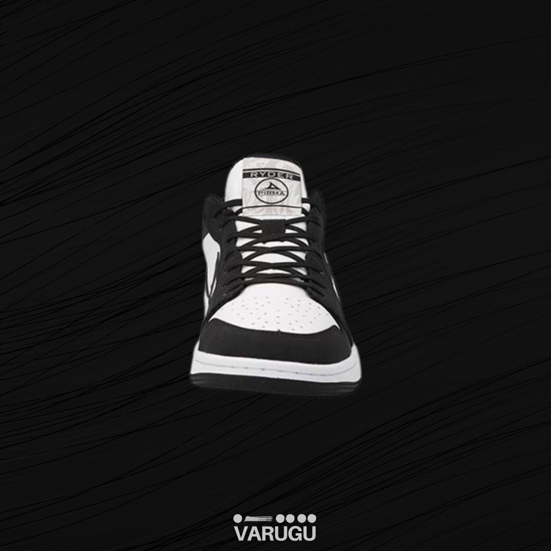 Tenis PIRMA negros con blanco para caballero