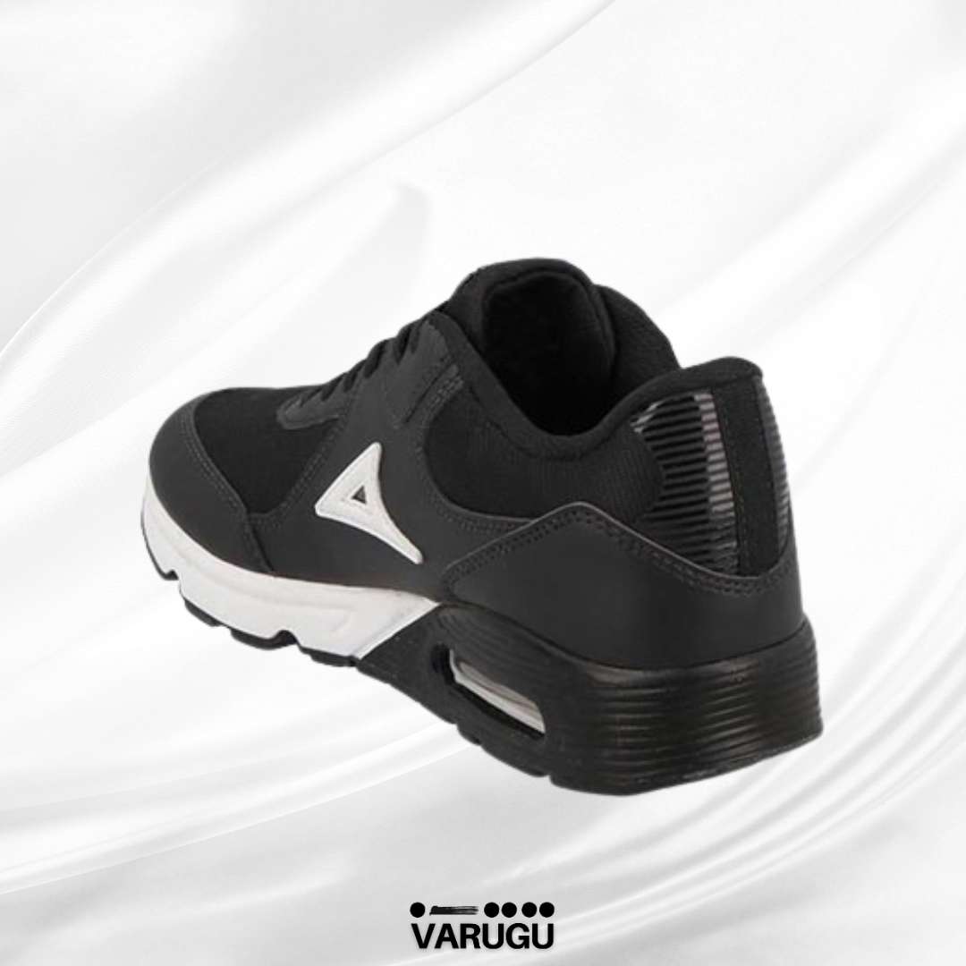 Tenis PIRMA color negro con suela de aire