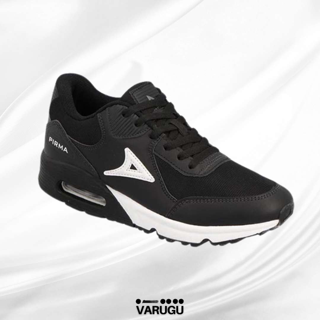 Tenis PIRMA color negro con suela de aire