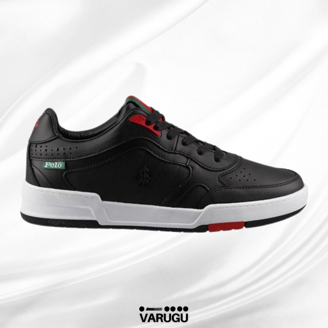 Tenis negros urbanos POLO para caballero