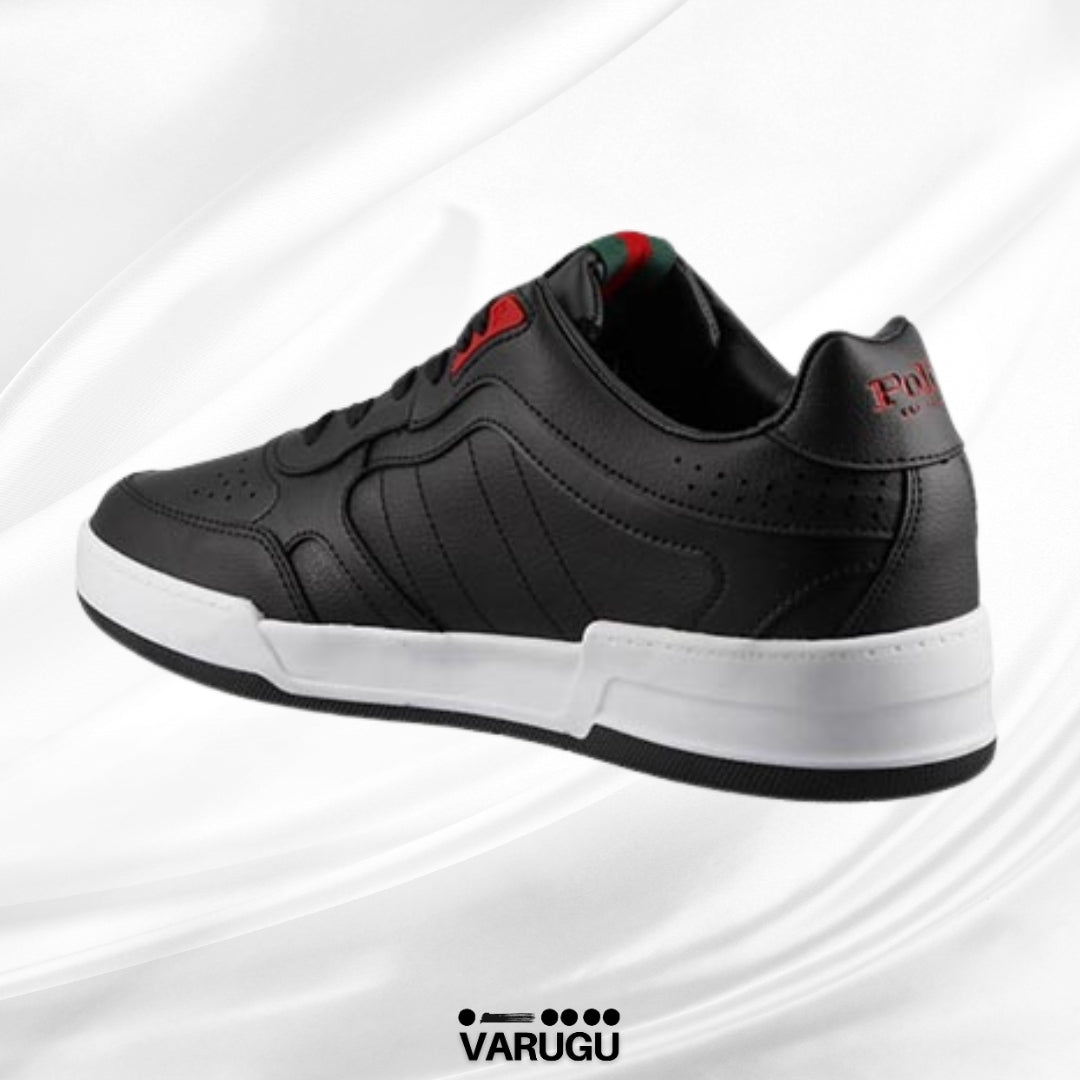 Tenis negros urbanos POLO para caballero