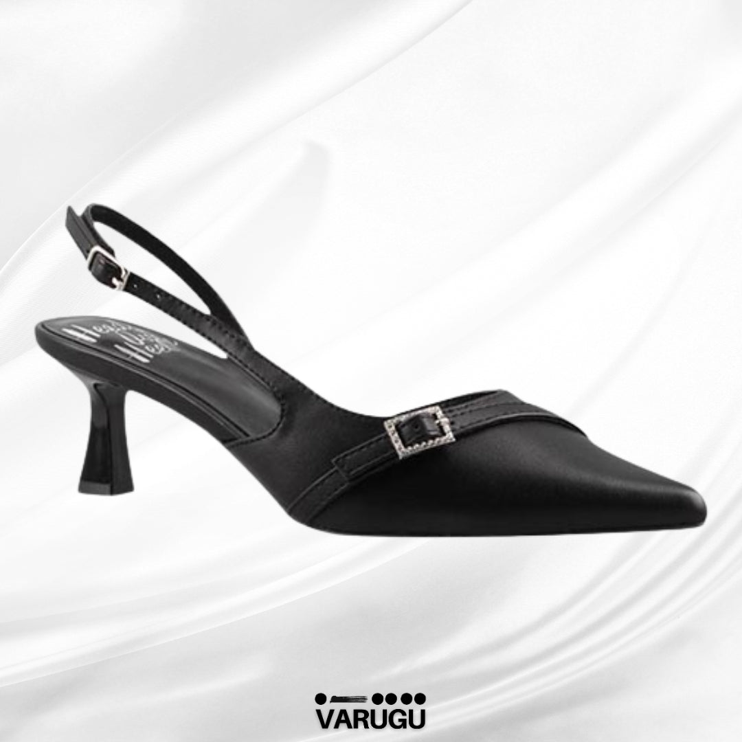 Zapatillas de vestir color negro