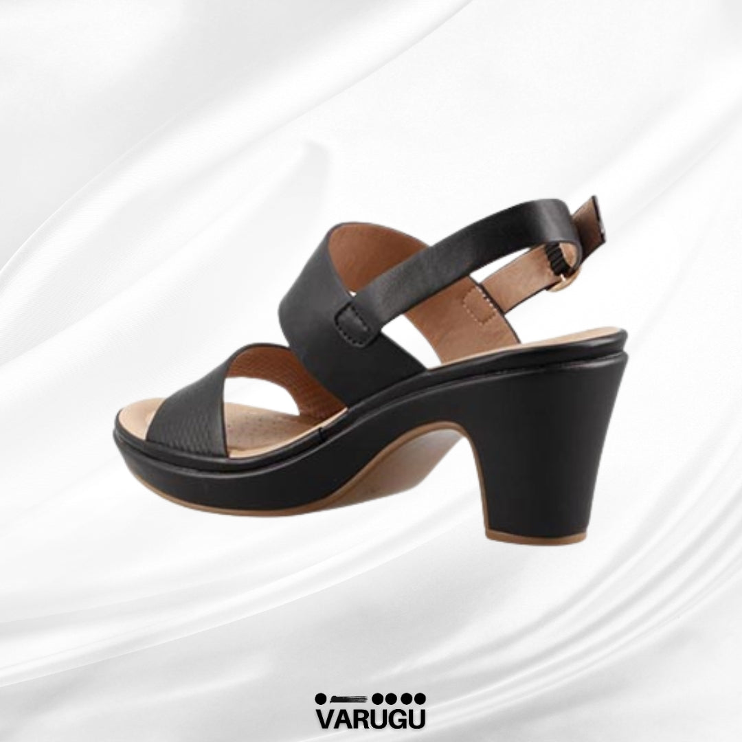 Zapatillas negras con plantilla acolchonada