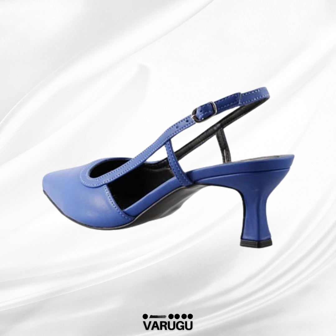 Zapatillas sofisticadas color lazuli