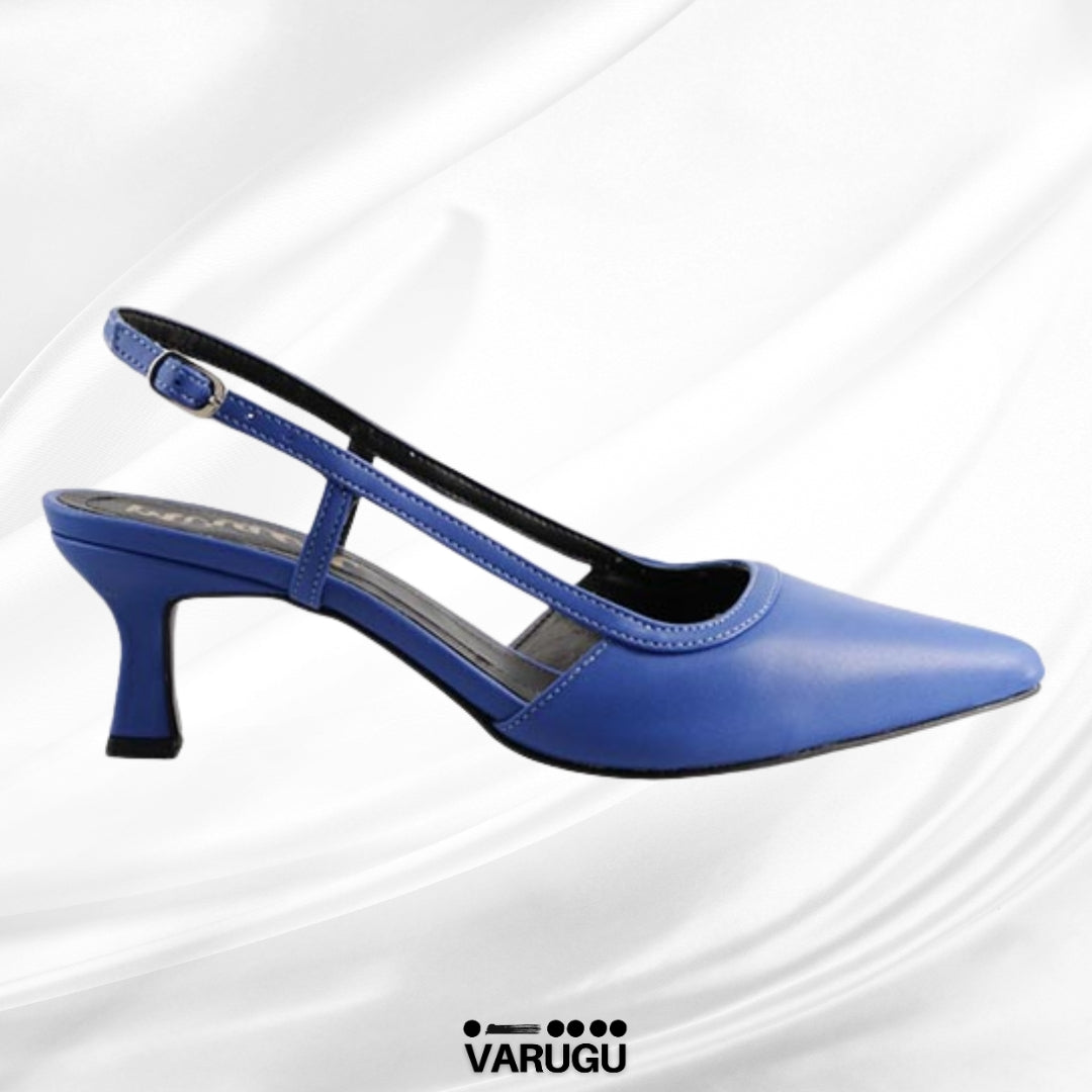 Zapatillas sofisticadas color lazuli
