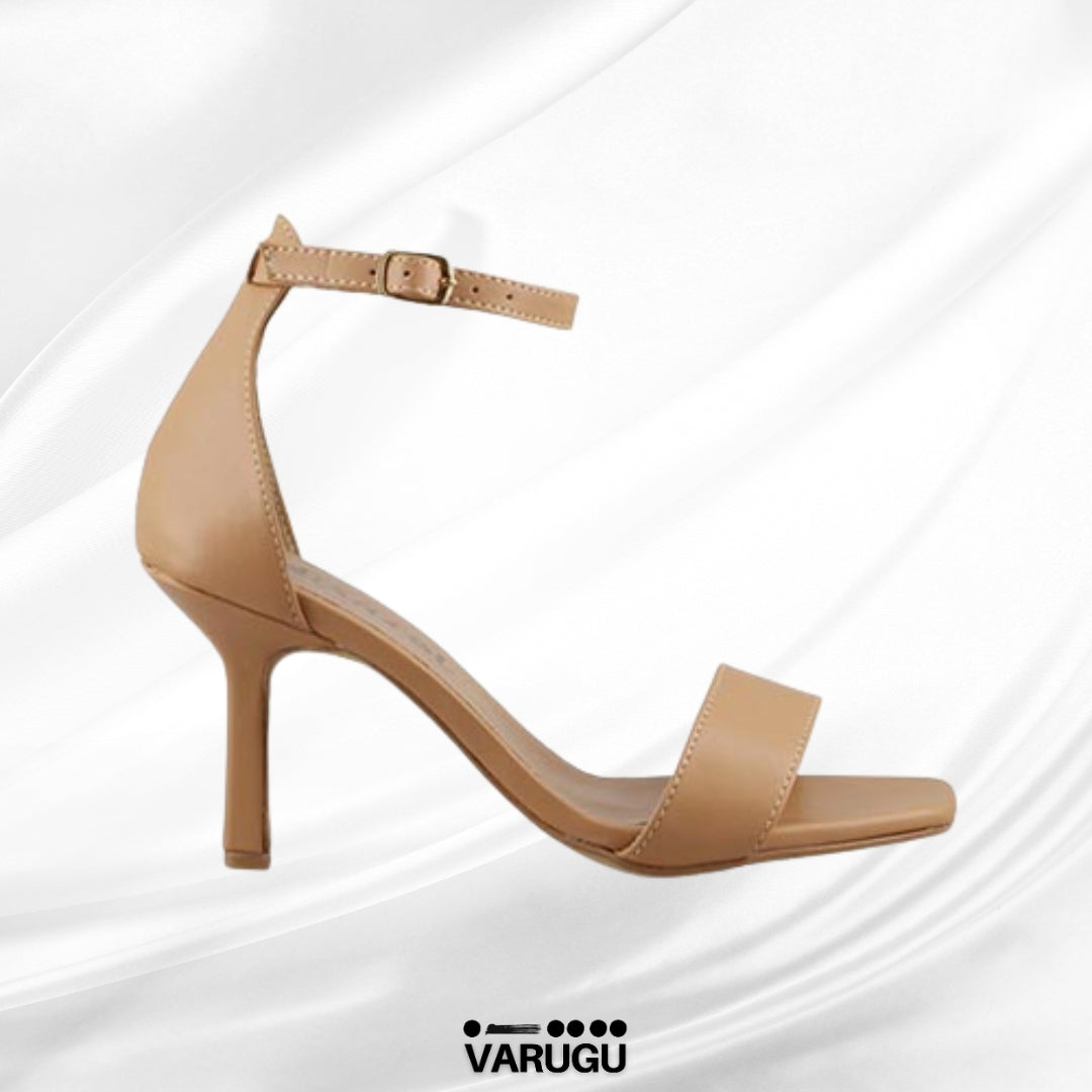 Zapatillas color avellana para dama