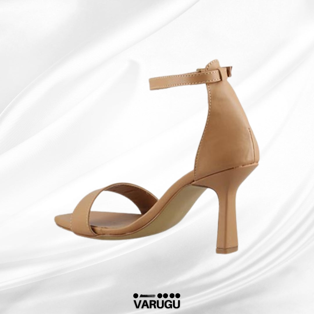 Zapatillas color avellana para dama