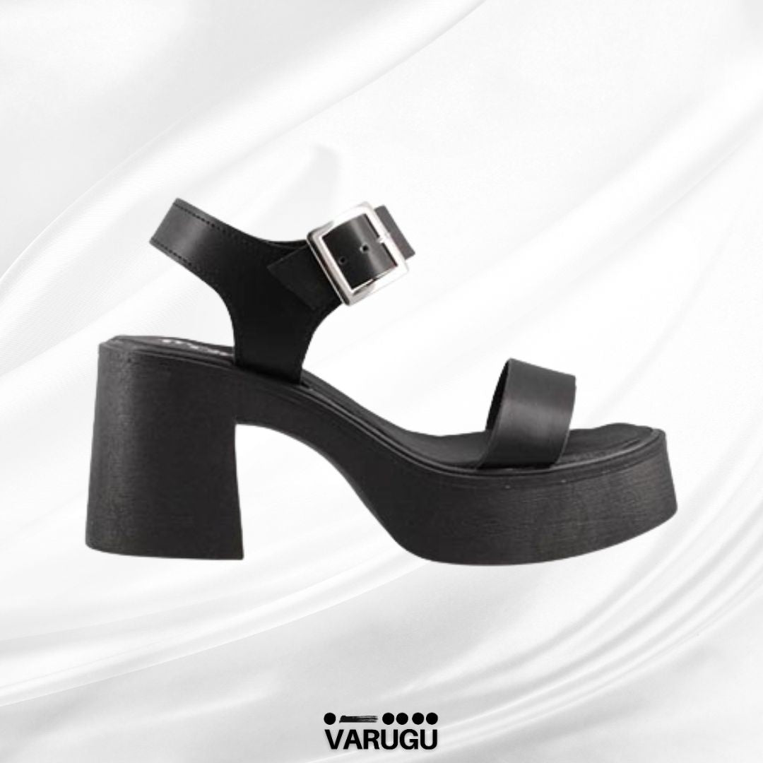 Zapatillas negras con suela ranil