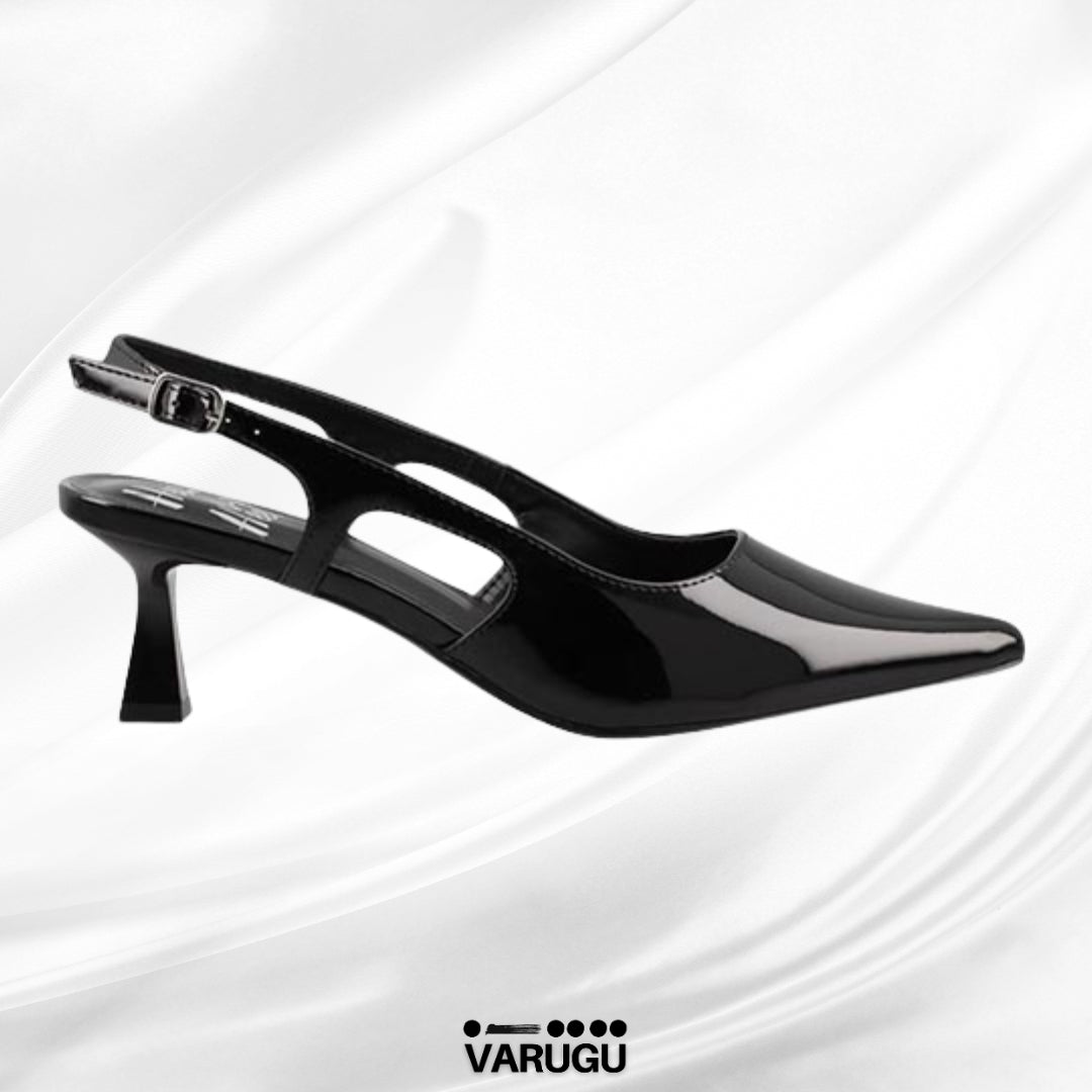 Zapatillas negras cómodas y elegantes