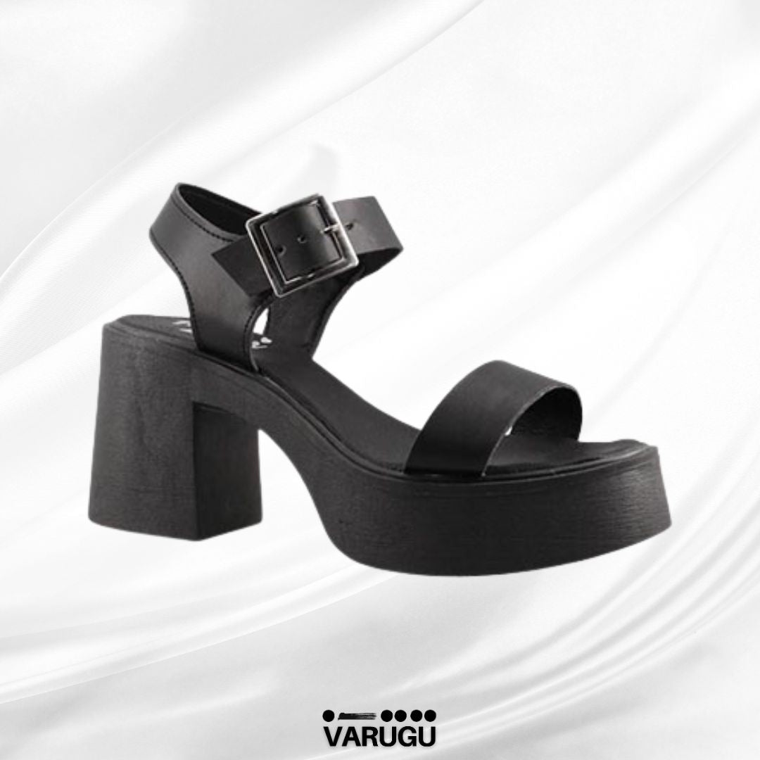 Zapatillas negras con suela ranil
