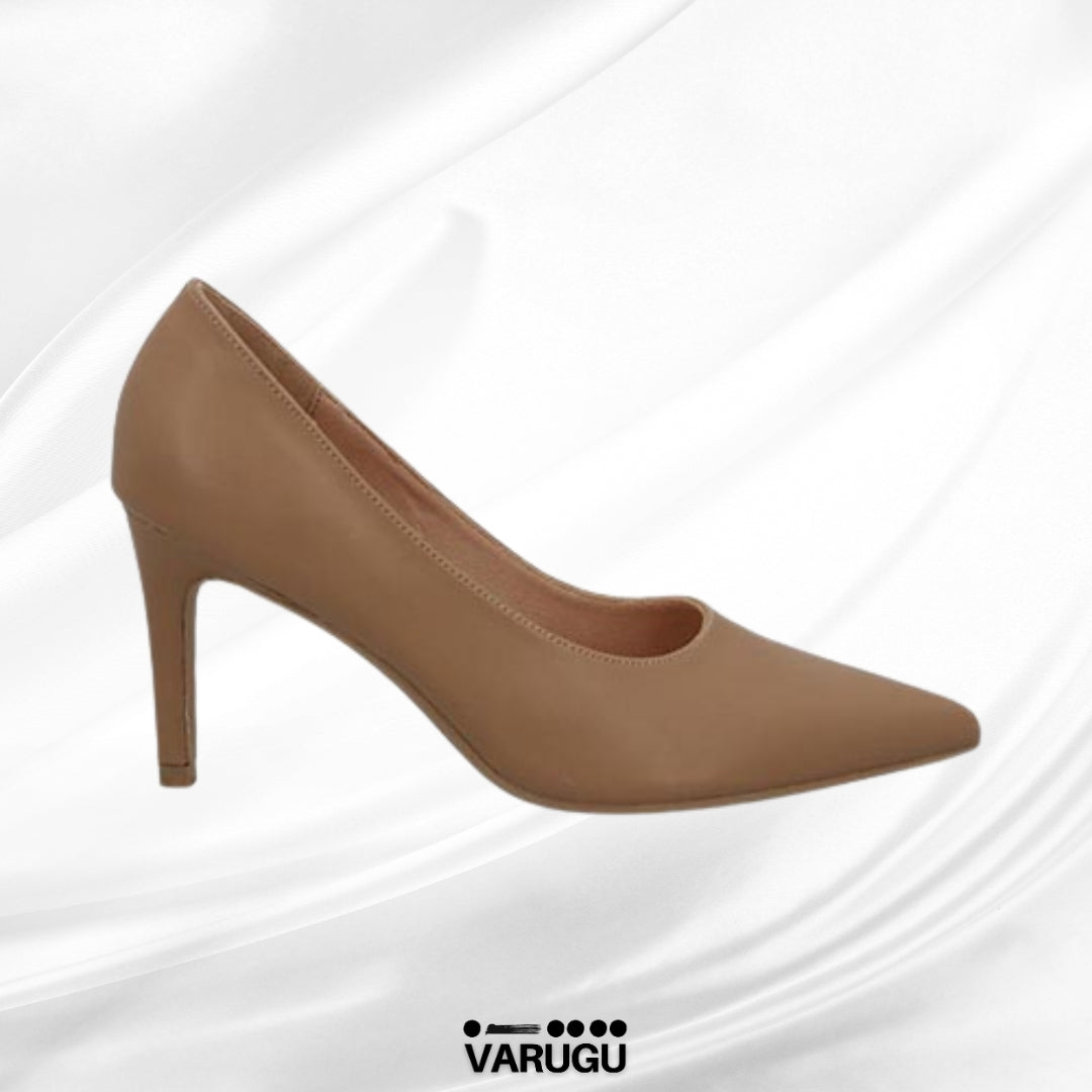 Zapatillas color nude cerradas