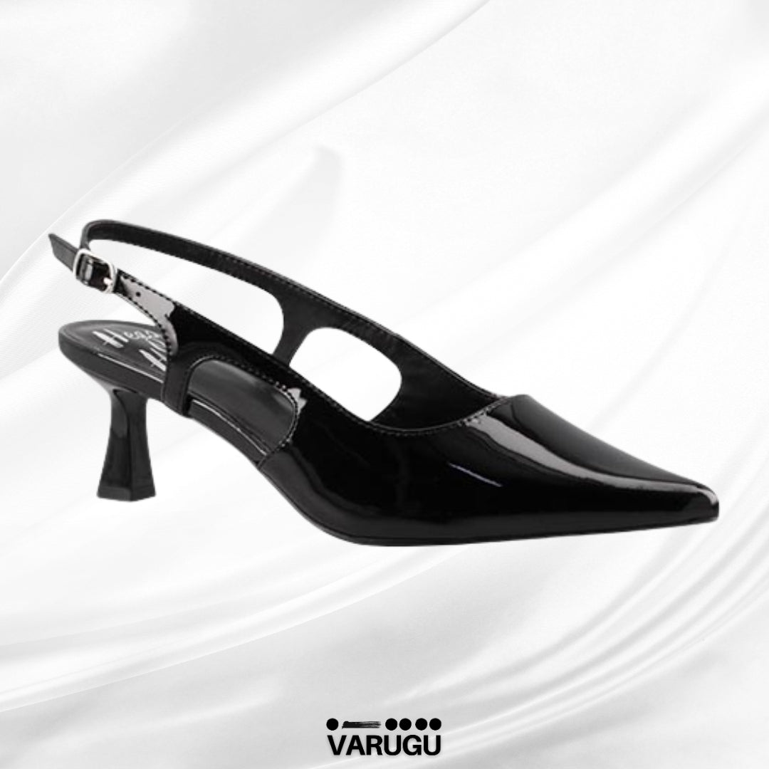 Zapatillas negras cómodas y elegantes