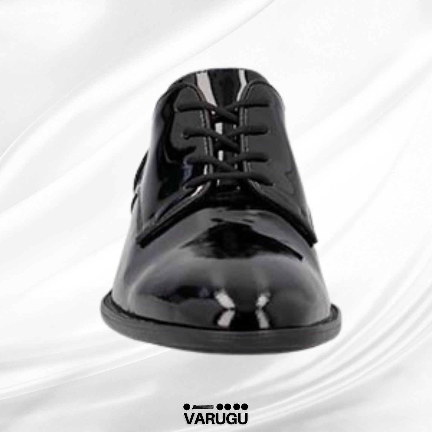 Zapatos negros charol y piel para hombre