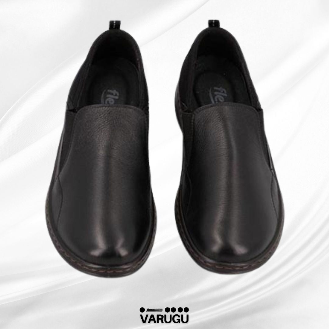 Zapatos mujer Flexi de piel para trabajos de pie
