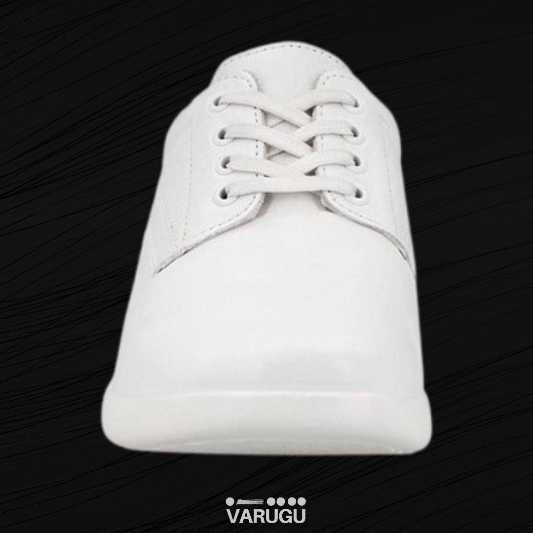 Zapatos Flexi blancos con agujetas para doctora o enfermera