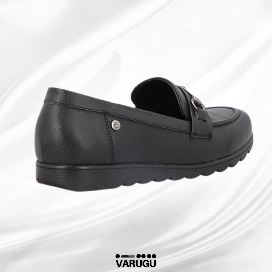 Zapatos negros casuales para oficina dama
