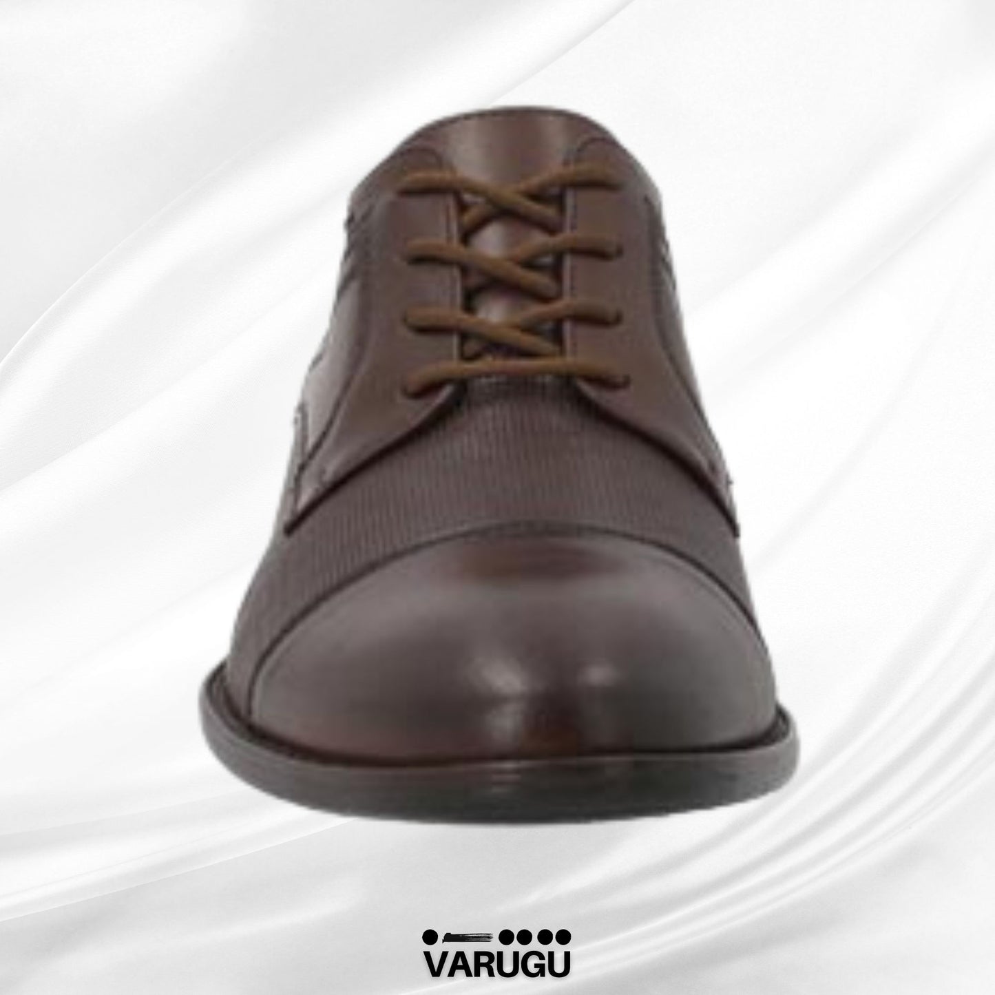 Zapatos Christian Gallery de piel color CAOBA hombres