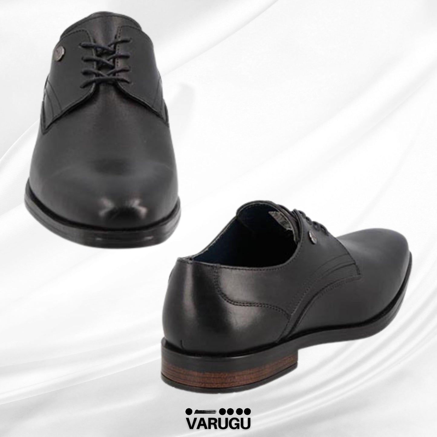 Zapatos negros formales para hombre