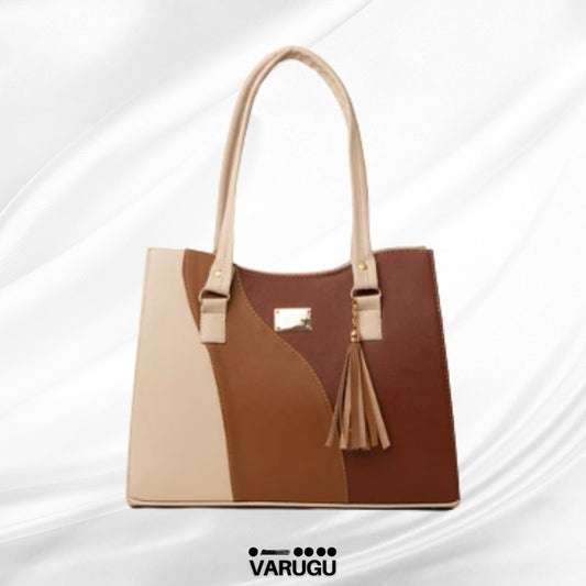 Bolsa grande diseño transversal - Variedad de colores