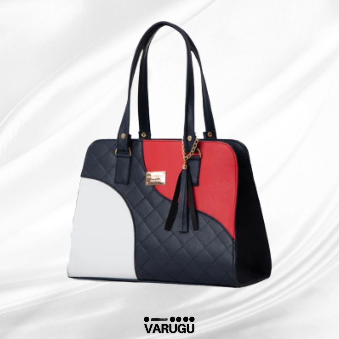 Bolsa con textura imitación piel - Varios colores