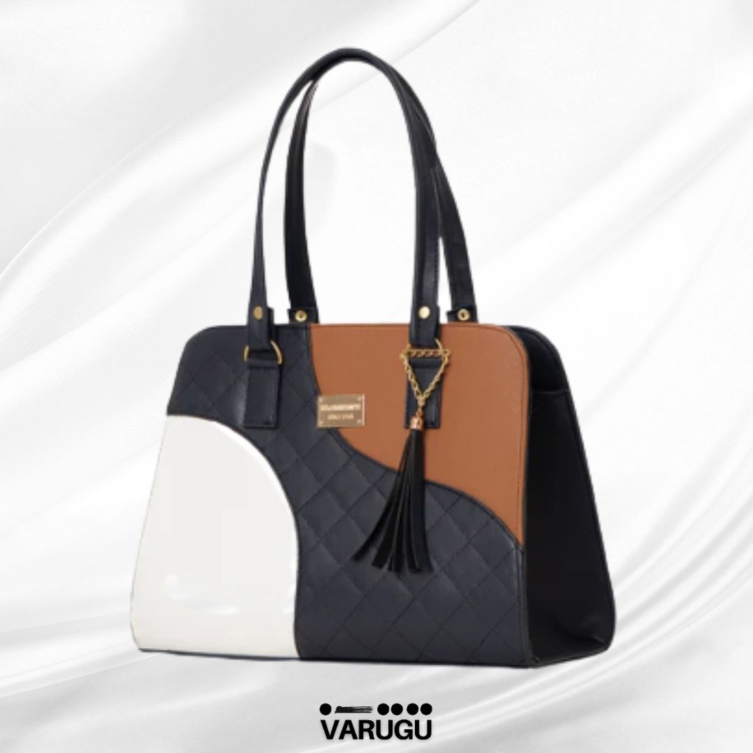 Bolsa con textura imitación piel - Varios colores