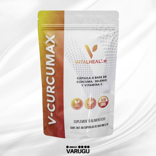 Cúrcuma V-CURCUMAX | Antioxidante y antiinflamatorio, apoya sistema inmune y neuronal