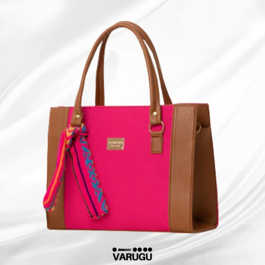 Bolsa grande con pañuelo - Variedad de colores