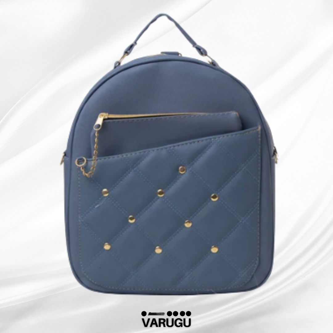 Mochila con estoperoles dorados - Variedad de colores
