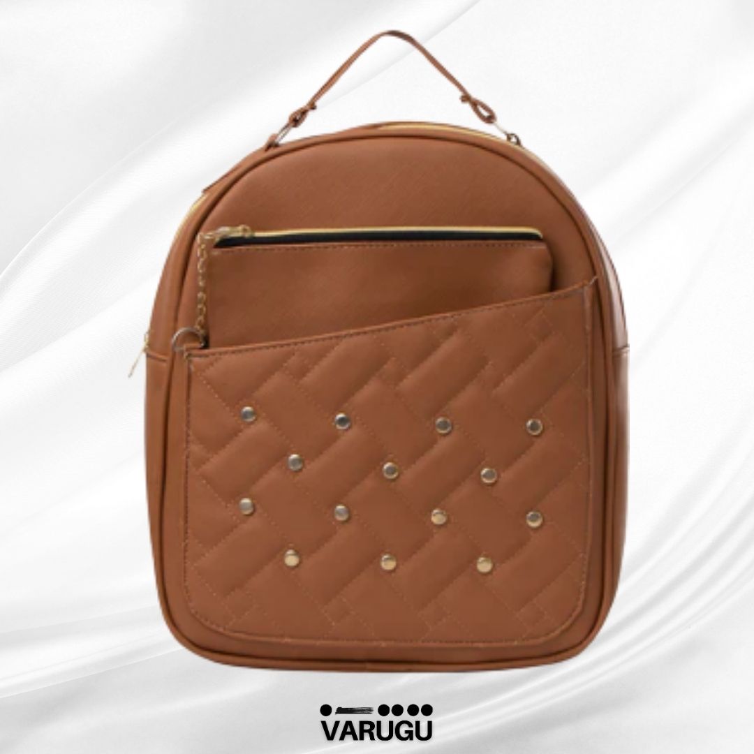 Mochila con estoperoles dorados - Variedad de colores