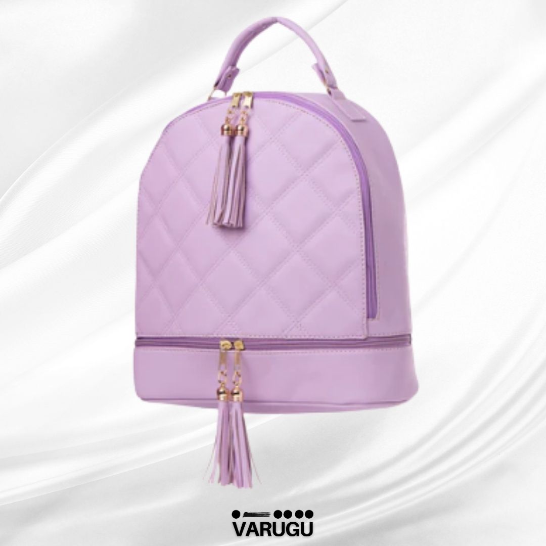 Mochila con cierres y colgantes - Variedad de colores
