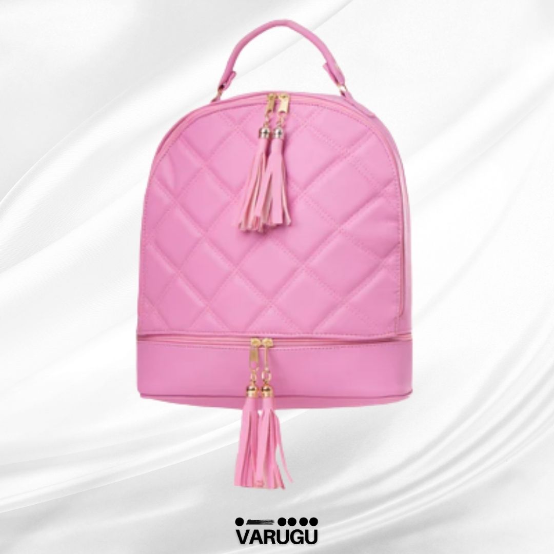 Mochila con cierres y colgantes - Variedad de colores
