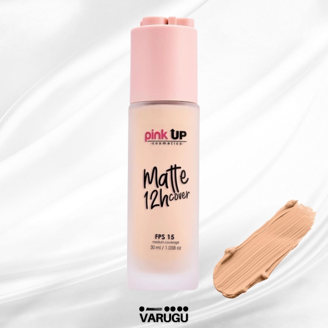 Base de maquillaje Matte 12H Cover - Pink Up