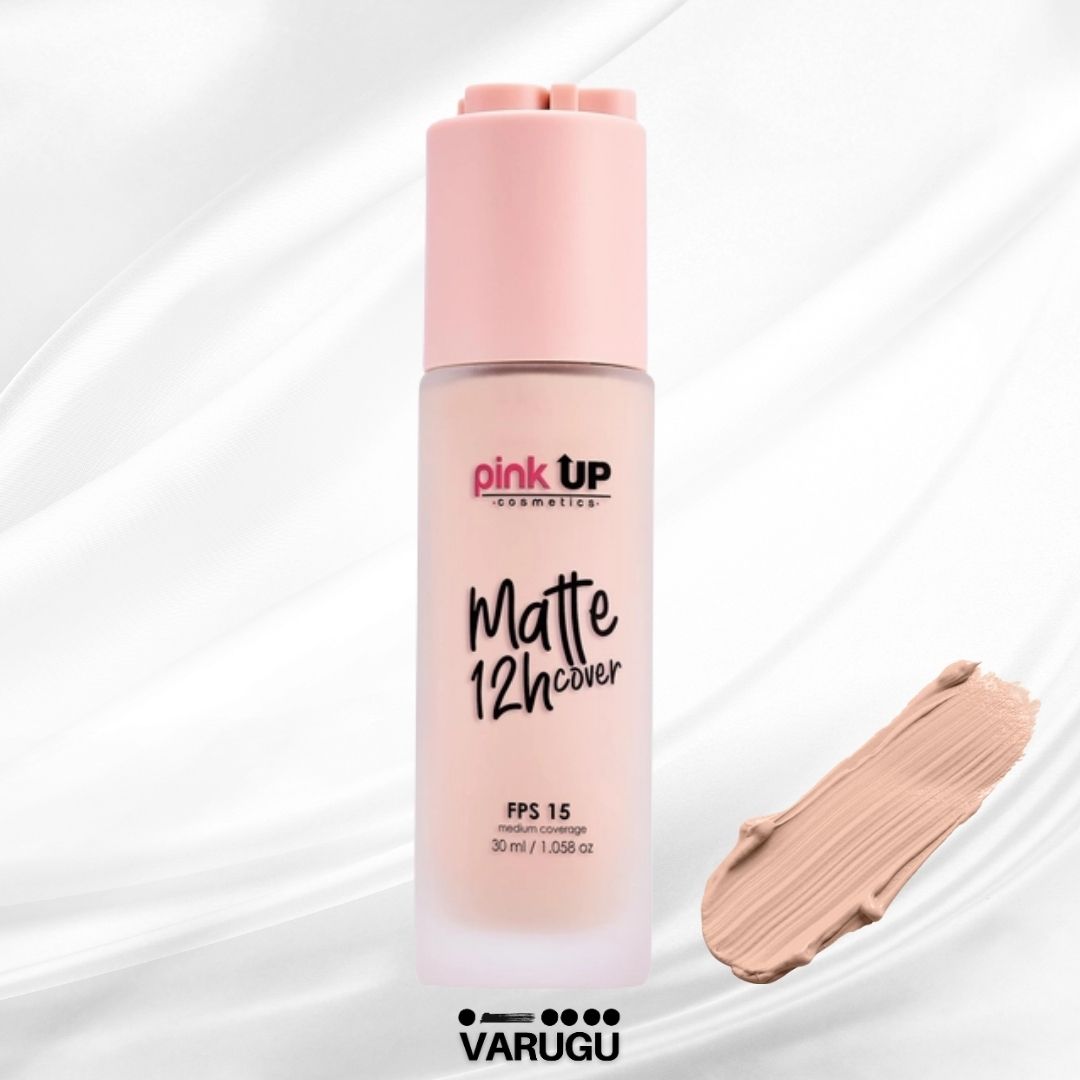 Base de maquillaje Matte 12H Cover - Pink Up