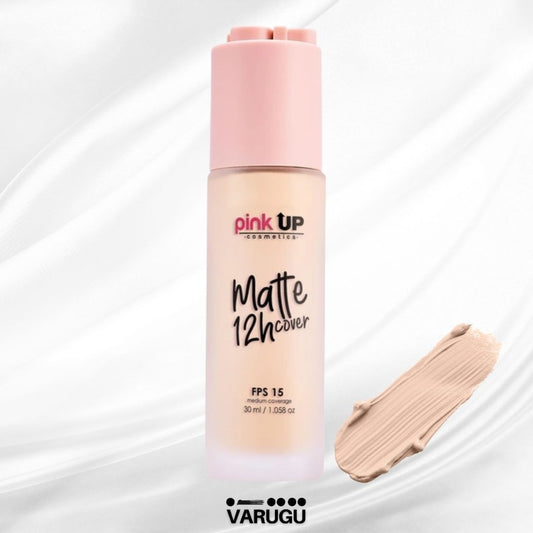 Base de maquillaje Matte 12H Cover - Pink Up