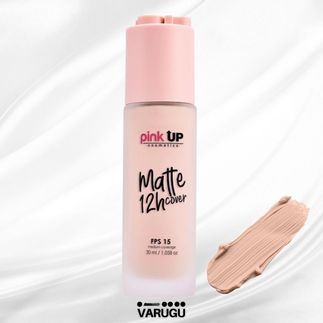 Base de maquillaje Matte 12H Cover - Pink Up