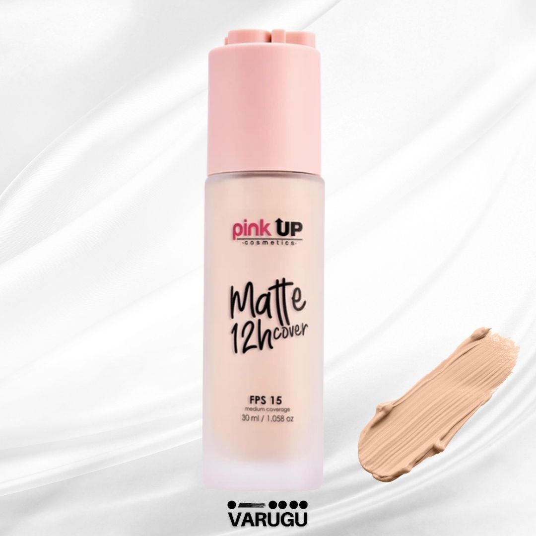 Base de maquillaje Matte 12H Cover - Pink Up