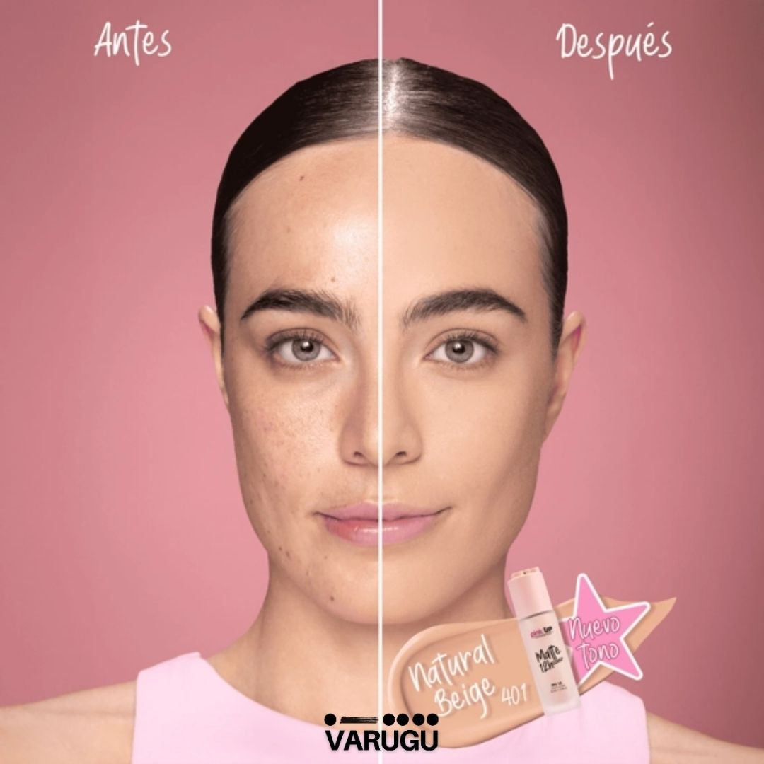 Base de maquillaje Matte 12H Cover - Pink Up