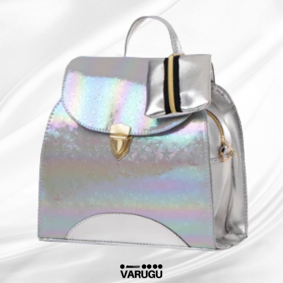 Mochilas holográficas y monedero - Variedad de colores