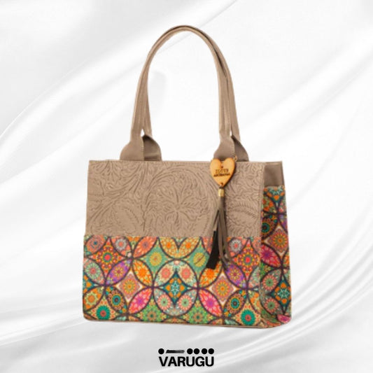 Bolsas de colores con flores - Varios diseños