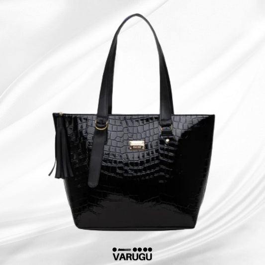 Bolsa amplia en color negro - Diseño  tu medida
